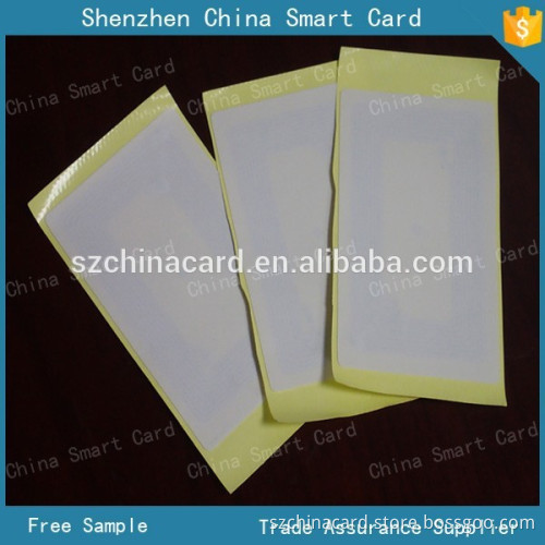 13.56Mhz blank label rfid sticker